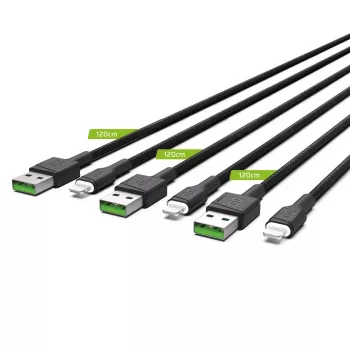 Cabo Lightning Green Cell KABGCSET05 1,2 m preto