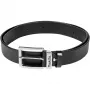 Cinto de couro Preto Tam. M, cinto de ferramentas preto, E-05359