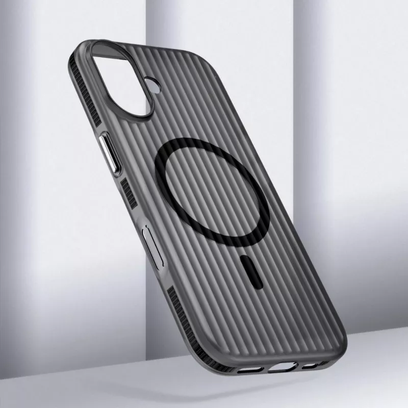 Capa 4smarts 541639 para iPhone 17 16 cm (6,3 polegadas) Preto Transparente