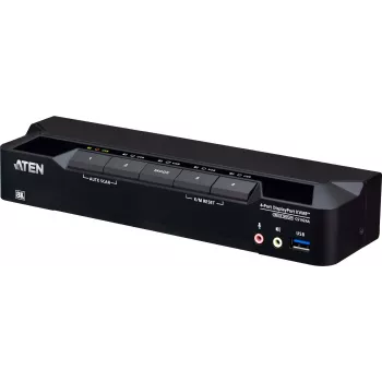 Switch KVMP ATEN CS1924A 4 portas, DisplayPort, USB 3.0, 8K (CS1924A)