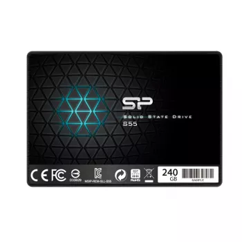 Unidade SSD Silicon Power slim S55 240 GB 2,5 polegadas SATA III TLC