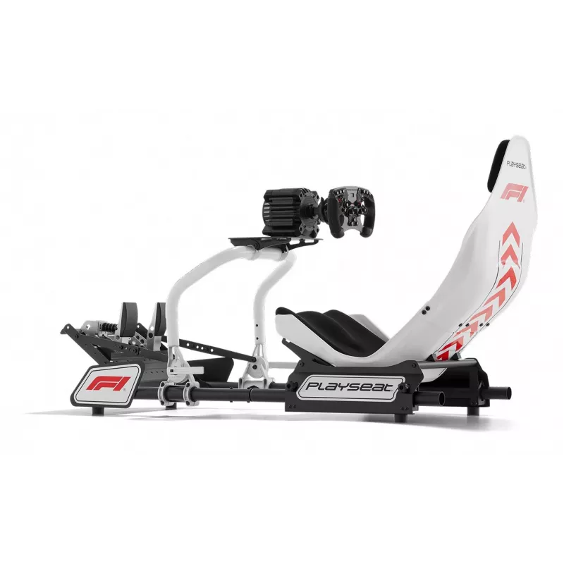 Cadeira gaming universal Playseat Formula Instinct F1 Edition assento acolchoado preto branco