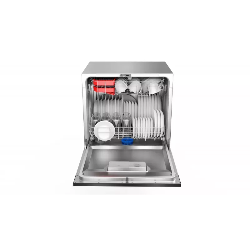 Máquina de lavar louça Toshiba DW-08T2EE(W)-PL, 8 serviços, classe de eficiência energética F, 49 dB, 55×59×50 mm