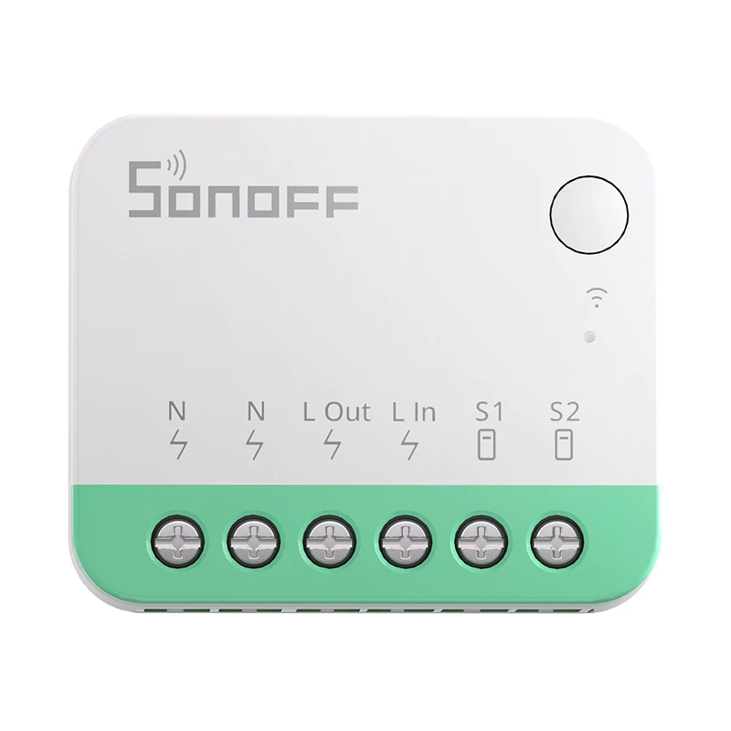 Sonoff MINIR4M Interruptor mini inteligente Wi-Fi Matter (HomeKit, SmartThings, Home Assistant).
