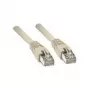 Cabo de rede Wentronic Goobay CAT 6, U/UTP, branco, 20 m - mistura de cobre CCA (68640)