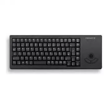 Cherry XS G84-5400 Teclado com trackball, layout suíço, USB, preto