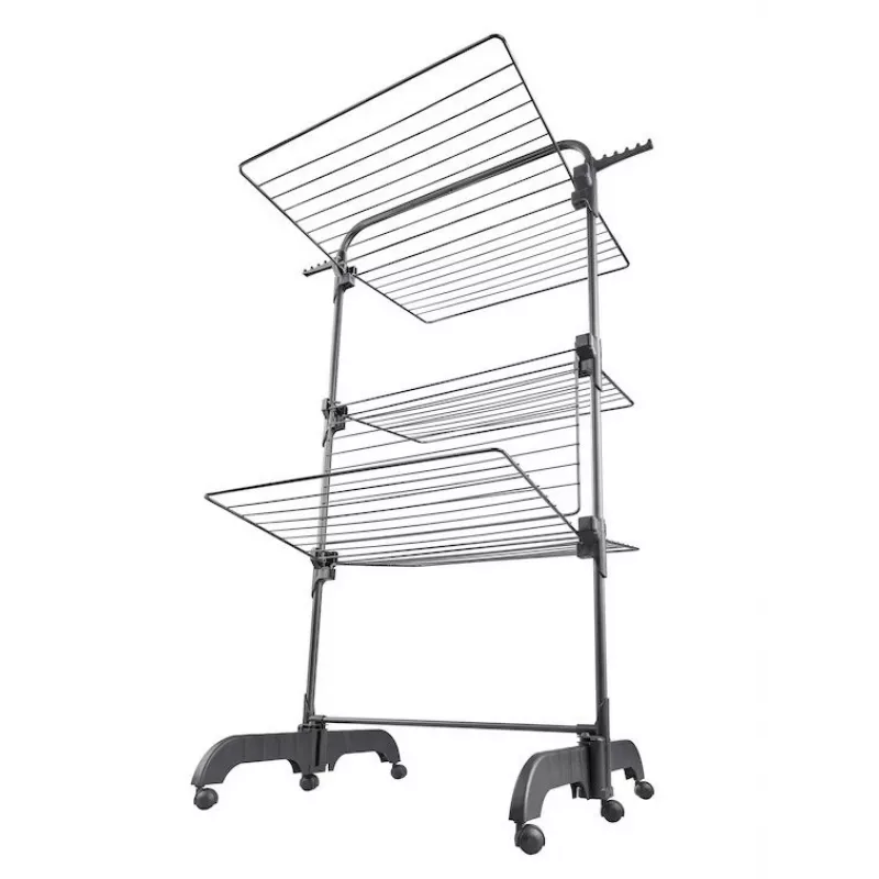 Leifheit Comfort Tower 420 estendal vertical, preto