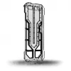 Caixa de computador Singularity Spectre 4 Aevum Elite Acrylic — transparente/preto com detalhes