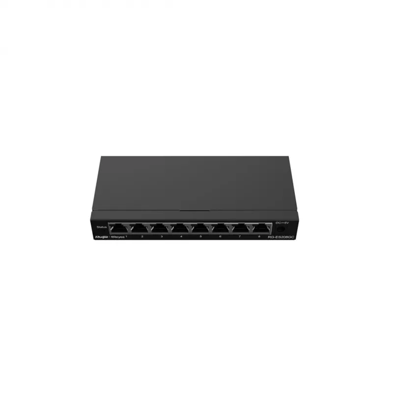 Switch gerido Ruijie Networks RG-ES208GC L2 Gigabit Ethernet 8 portas