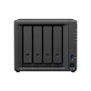 Synology DiskStation DS925+ NAS/Servidor de armazenamento Ryzen Embedded V1500B 4 GB DDR4 0 TB Preto