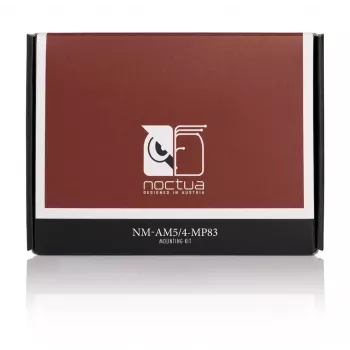Conjunto de montagem Noctua NM-AM5/4-MP83 cromado preto para socket AM4 AM5