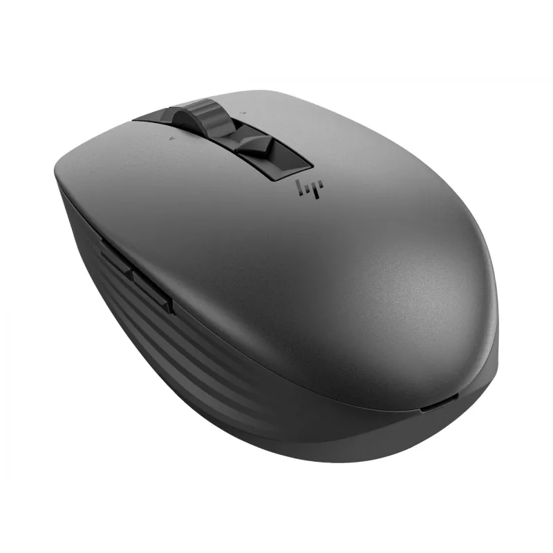 HP 710 Rato silencioso recarregável, ambidestro, RF Wireless + Bluetooth, 3000 DPI, preto