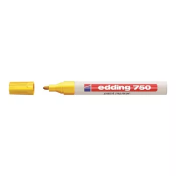 Marcador Edding 750 amarelo