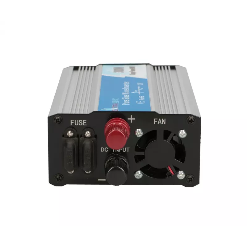 Conversor de tensão Extralink OPIP-300W 12V 300W onda sinusoidal pura, caixa de alumínio, refrigeração ativa