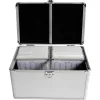 Caixa MediaRange BOX75 para 200 discos prateado