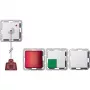 GIRA 291403 conjunto de chamada de emergência System 55, branco puro