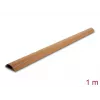 Calha para cabos DeLOCK 20731 autoadesiva 50 x 13 mm efeito madeira