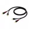 Cabo 2X ficha RCA/Cinch - 2X ficha RCA/Cinch 1,5
