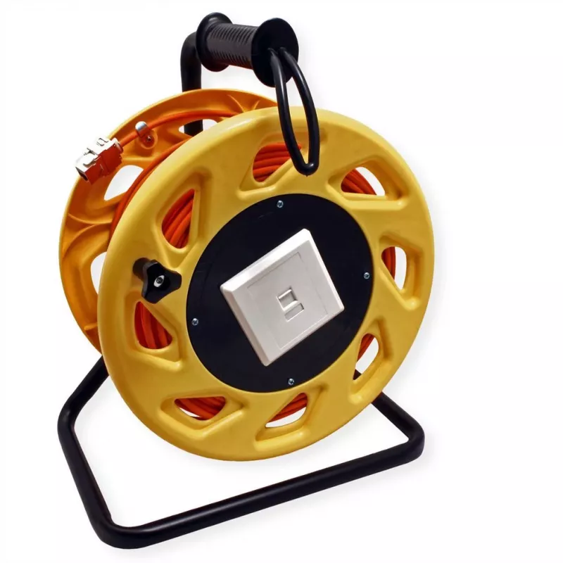 Cabo de rede ROLINE 21.15.0007 RJ-45 Cat6a 60 m laranja
