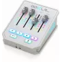 Misturador de áudio TC-Helicon GO XLR Mini-WH branco — misturador vocal/interface USB compacto para streaming