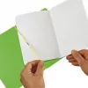 Caderno Herlitz 11361540 A6 40 folhas verde amarelo