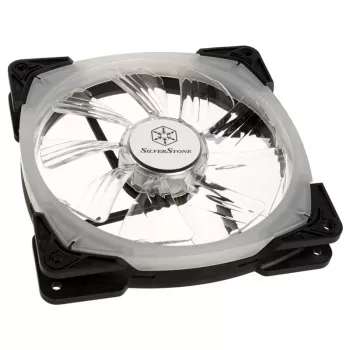 Ventoinha para caixa SILVERSTONE SST-FW142-RGB 140mm 1500U/min – LED RGB, compatível com PWM