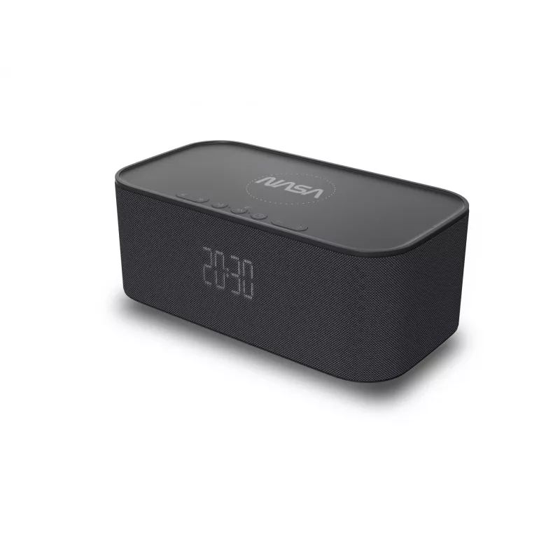 Altifalante Bluetooth/despertador/carregador sem fios NASA SPC800