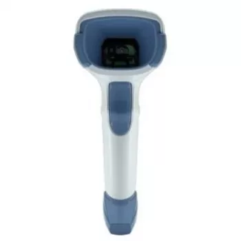 Leitor de códigos de barras Zebra DS4608-HC4000BVZWW leitor manual 1D/2D LED azul, branco