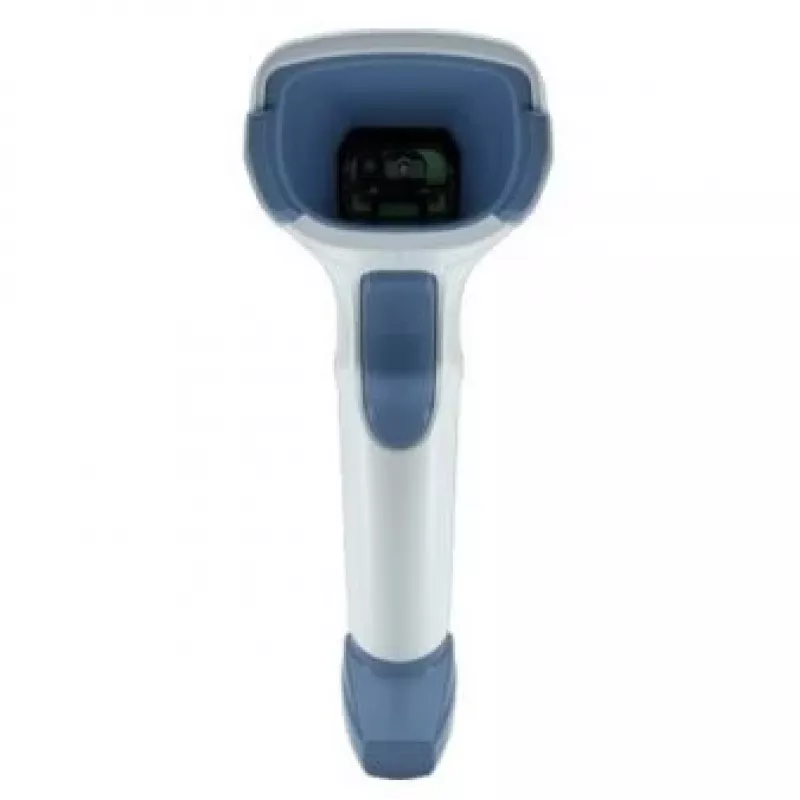 Leitor de códigos de barras Zebra DS4608-HC4000BVZWW leitor manual 1D/2D LED azul, branco