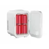 Mini-frigorífico com espelho de maquilhagem LED Elle ESDAFX08WHEU 8 L branco