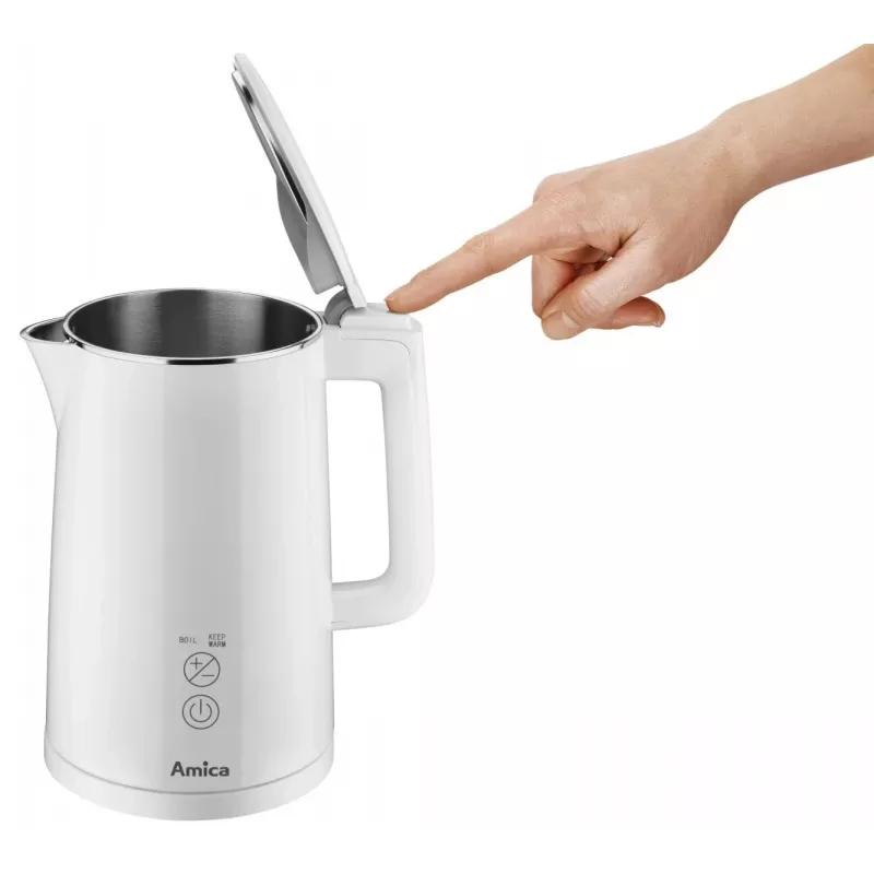 Chaleira elétrica AMICA 1,5 L 2200 W prateado