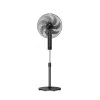 Ventilador de pé Midea FS40-23MT — 3 velocidades, temporizador 2 h, 50 W, 220–240 V, branco, 1300 mm de altura