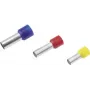Cimco 18 2199 Terminal tubular 1 x 0,50 mm² x 10 mm parcialmente isolado laranja 100 unid. (18 2199)