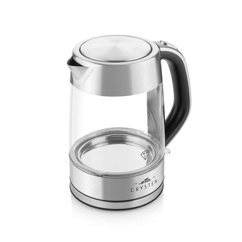 ETA Chaleira elétrica | ETA415490000 Crysten | Elétrica | 2100 W | 1,7 L | Vidro | Base rotativa 360° | Vidro