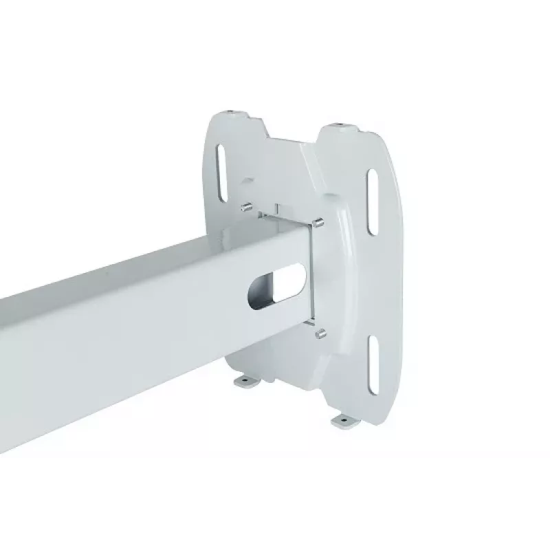 Suporte de parede AVTEK WallMount Next 1200 — aço, branco, telescópico, rotação 360°, inclinação ±42°, carga máxima 20 kg