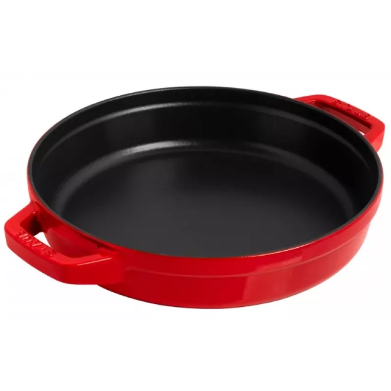 Staub La Cocotte Caçarola redonda em ferro fundido – CONJUNTO DE 3 PEÇAS