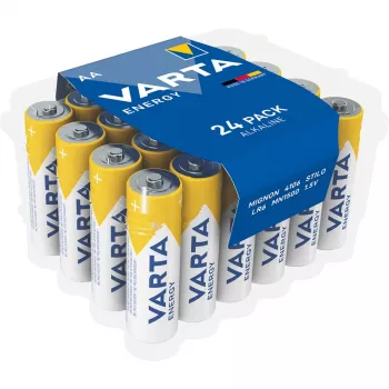 Pilha descartável Varta Alkaline AA pack de 24