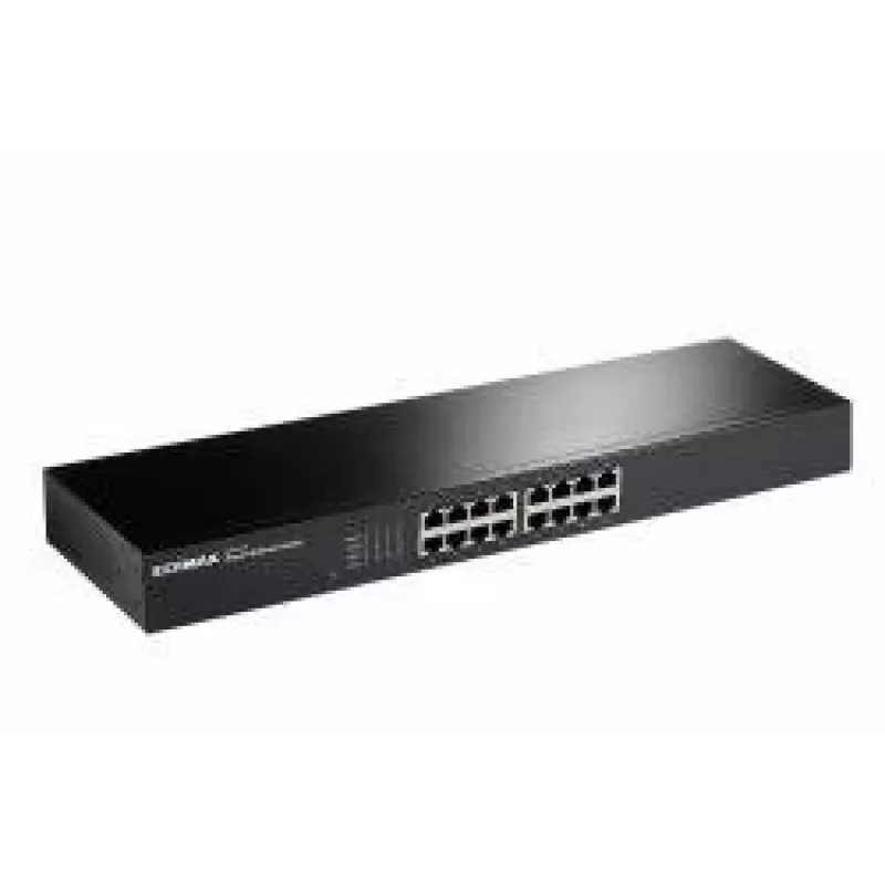 Edimax GS-1016 V2 switch de rede gerido Gigabit Ethernet (10/100/1000) preto