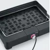 Grelhador de mesa elétrico Severin PG8567 Barbecue & Grill preto 2200 W (PG8567)