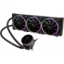 Refrigeração líquida tudo-em-um INTER-TECH LC-360 RGB — ventoinha de 12 cm, rolamento hidráulico, preto