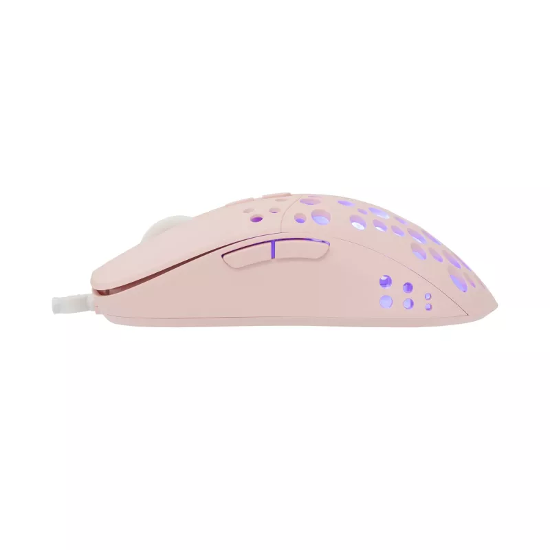 Rato White Shark GM-9004 Tristan-2 rosa RGB USB