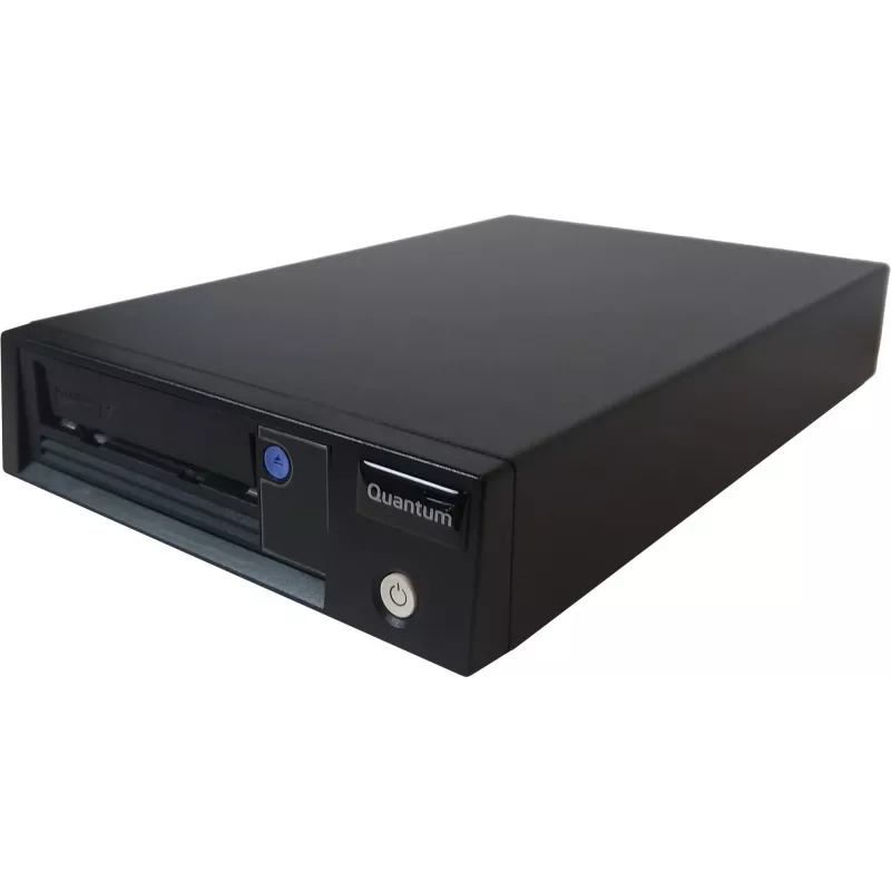 Quantum LTO-9, unidade de armazenamento, cartucho de banda, Serial Attached SCSI (SAS), 2.5:1, LTO, 5,25 inch meia altura
