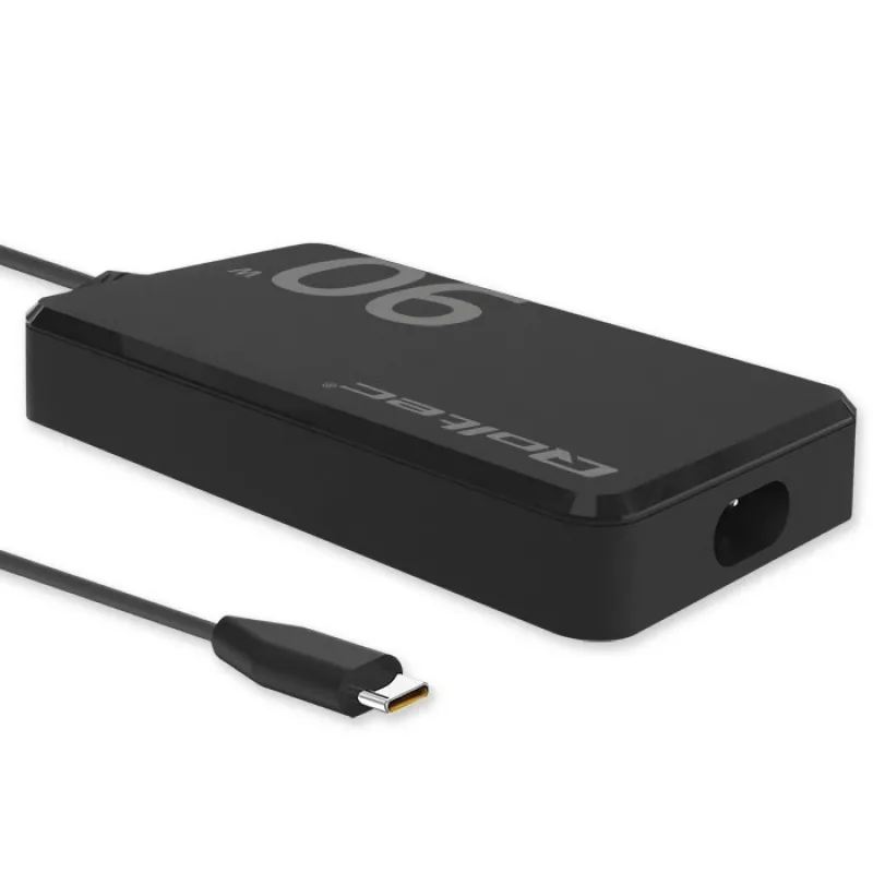 Carregador de parede Qoltec 90W GaN Super Fast SLIM | XP | 5-20V | 4,5A | USB-C 3.1 | Portátil | MacBook | Smartphone | + cabo