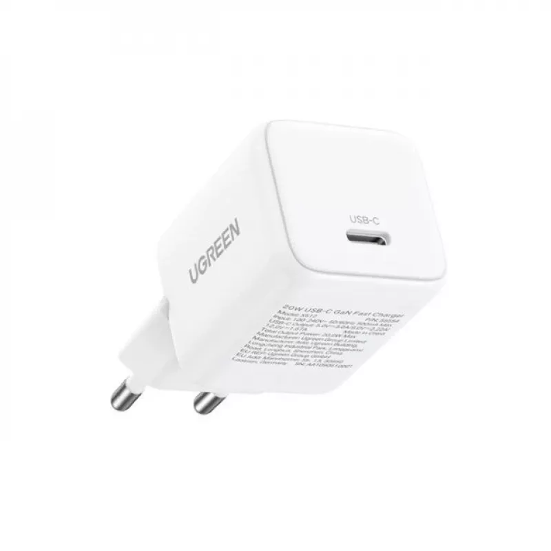 UGREEN Nexode N Series X513 195060 carregador GaN 30W, 1x USB-C, branco