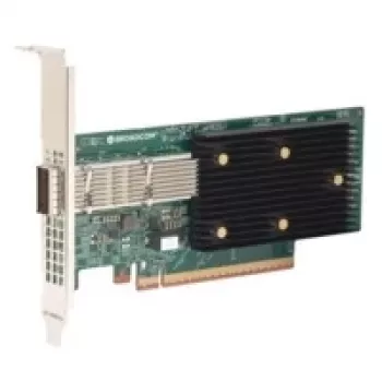 Broadcom P1400GD - Adaptador de rede - PCIe 5,0 x16 Low-Profile - 400 Gigabit QSFP112 x 1 (BCM957608-P1400GDF00)
