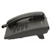 Telefone com fio Panasonic KX-TS500 preto com identificação de chamadas e alta-voz