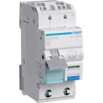 Interruptor diferencial 1P+N 6kA B-10A 30mA ADS910D (ADS910D)