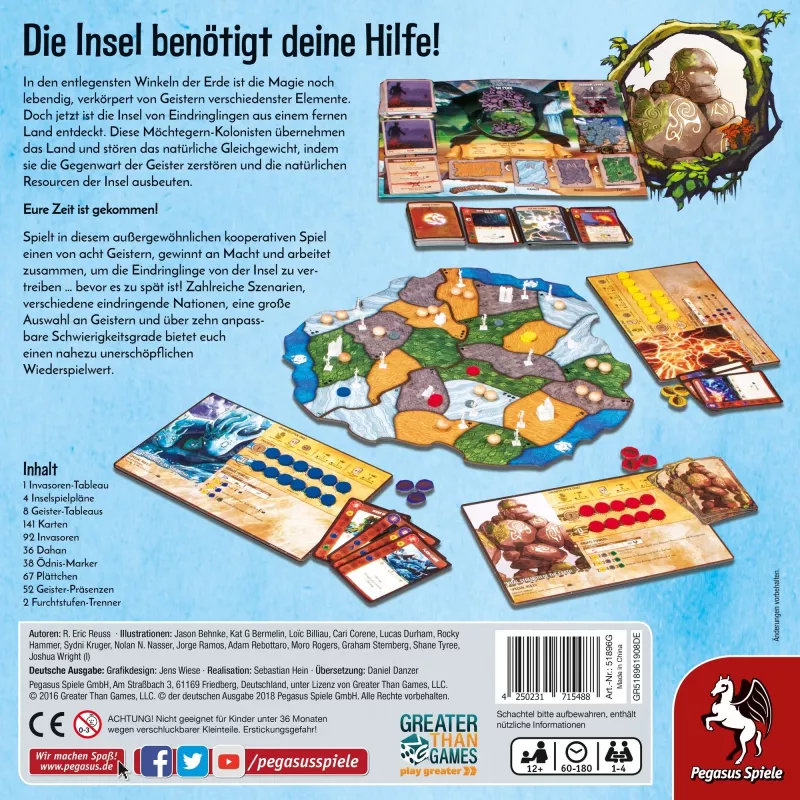 Spirit Island, jogo de tabuleiro