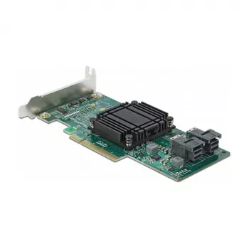 DeLOCK placa PCI Express x8 para 2 x SFF-8643 NVMe internos, formato low profile