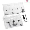 Suporte de parede para TV MACLEAN MC-740 para ecrãs de 13–23 polegadas, VESA até 100x100, capacidade de carga 30 kg